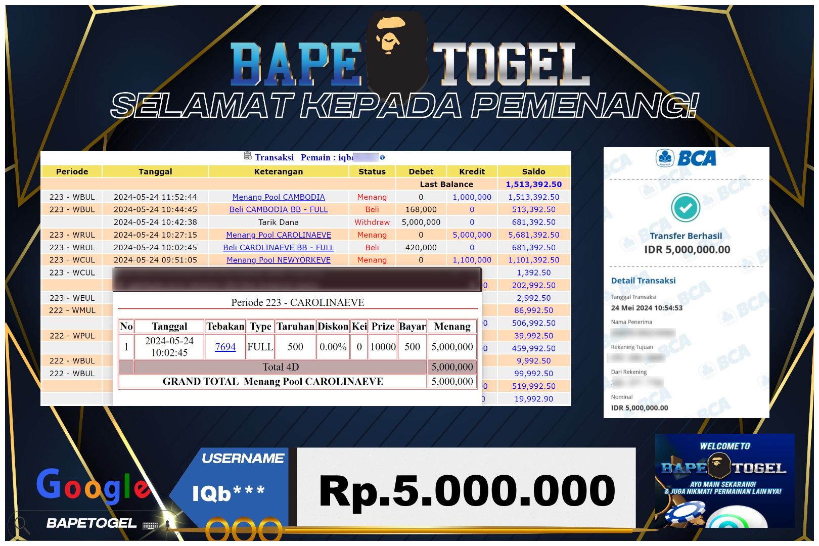 BAPETOGEL